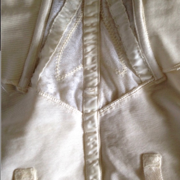 COPY - Corde de Paris Open Btm French Lace Girdle Corset. Vintage full length G… - Picture 7 of 8